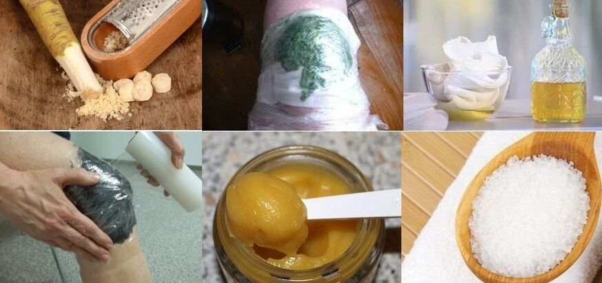 Dermanên gelêrî ji bo arthrosisê ya çokê